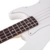 Bajo eléctrico Glarry GP blanco - Image 6