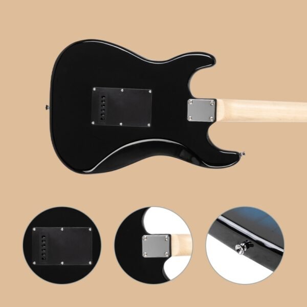 Guitarra eléctrica Glarry GST con amplificador de 20 W, color azul - Image 10
