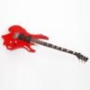 Guitarra eléctrica Glarry de 36 pulgadas estilo Burning Fire, color roja con amplificador - Image 6