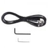 Bajo eléctrico Glarry GP negro con amplificador de 20 W - Image 8