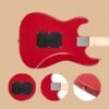 Guitarra eléctrica Glarry GST con amplificador de 20 W, color roja - Image 16