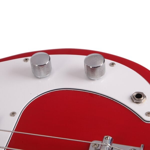 Bajo eléctrico Glarry GP Rojo con amplificador de 20 W - Image 7