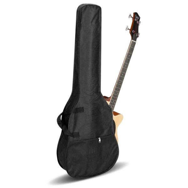 Bajo acústico Glarry GMB101 de 44,5 pulgadas con ecualizador, color madera - Image 2