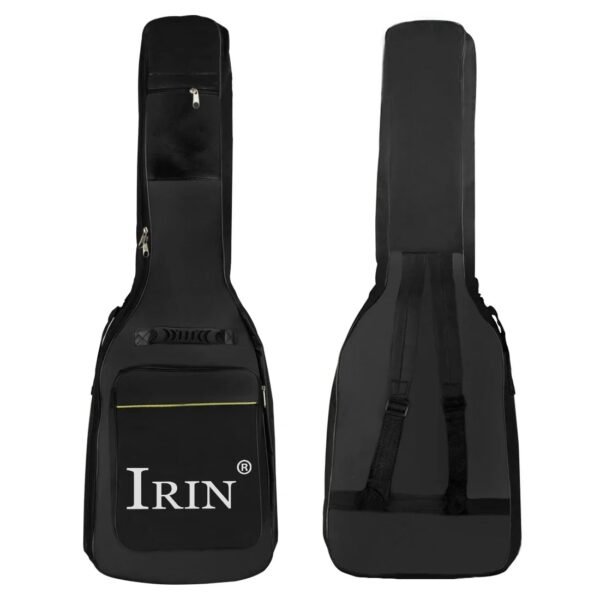 Estuche para guitarra eléctrica, mochila impermeable de tela Oxford, bolsa de algodón gruesa a prueba de golpes, mochila para guardar guitarras, accesorios