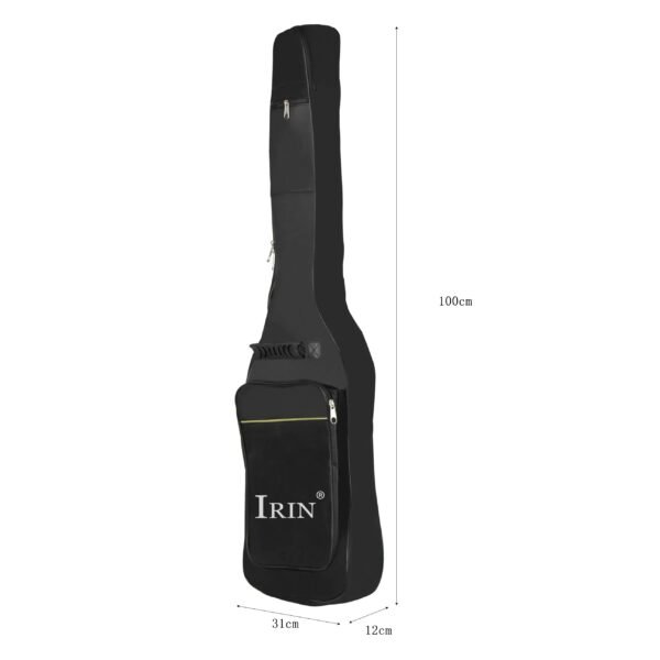Estuche para guitarra eléctrica, mochila impermeable de tela Oxford, bolsa de algodón gruesa a prueba de golpes, mochila para guardar guitarras, accesorios - Image 4