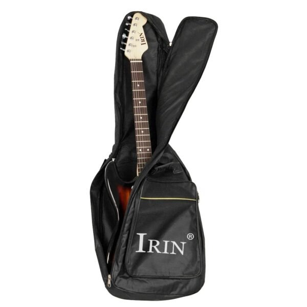 Estuche para guitarra eléctrica, mochila impermeable de tela Oxford, bolsa de algodón gruesa a prueba de golpes, mochila para guardar guitarras, accesorios - Image 2