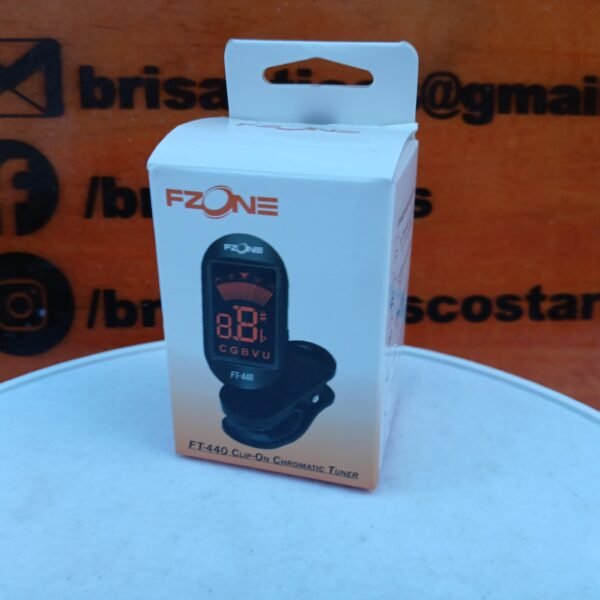 Afinador Cromático de Clip FZONE FT-440 - Precisión y Facilidad para Tu Instrumento