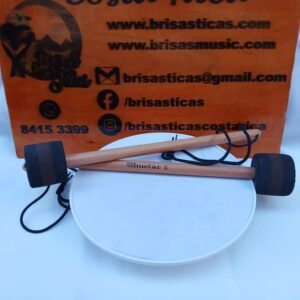 Mazos / Baquetas de Percusión de Goma o Fieltro (Marca Huetar E)