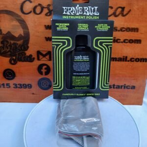 Pulidor para Instrumentos Ernie Ball - Instrument Polish (Incluye Paño de Microfibra)