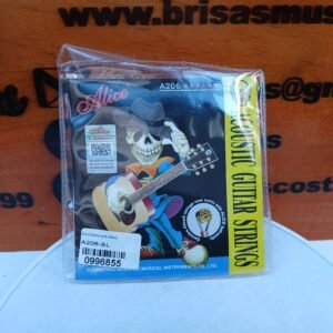 Cuerdas para Guitarra Acústica Alice A206 - Super Light (Calibre .010 - .047)