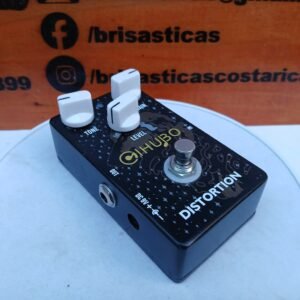 Pedal de Distorsión CIHUBO - Compacto y Potente (Negro)