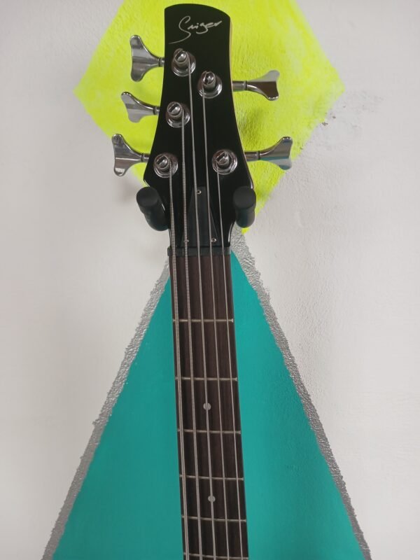 Bajo Eléctrico Smiger (5 Cuerdas) - Azul Brillante - Image 3