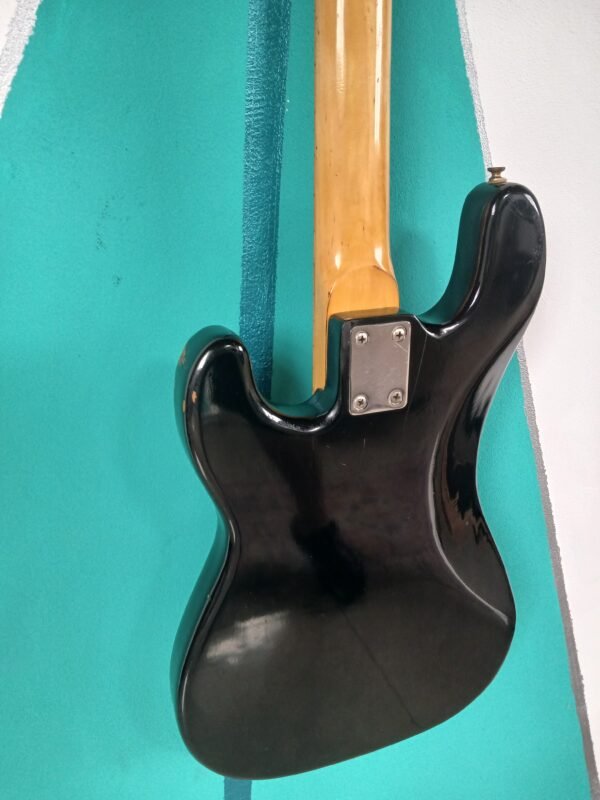 Bajo Eléctrico Memphis P-Bass Style - Negro Clásico con Mástil de Arce - Image 3