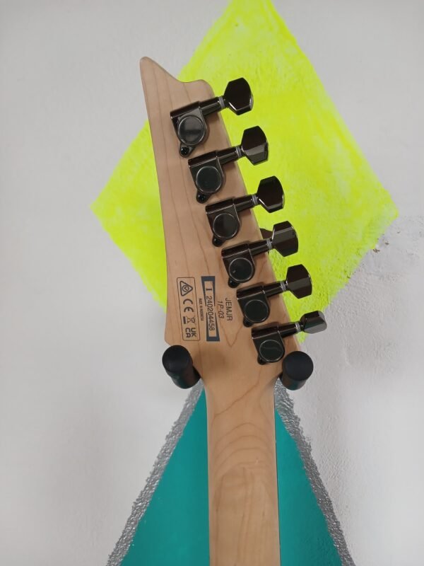 Guitarra Eléctrica Ibanez RG Series - Blanco Puro con Incrustaciones Florales - Image 6