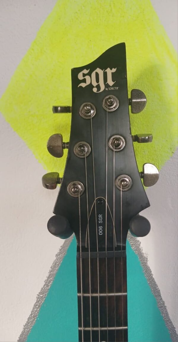 Guitarra electrica Sgr by Schecter  006 FR marca norteamericana, cuerdas nuevas señas - Image 6