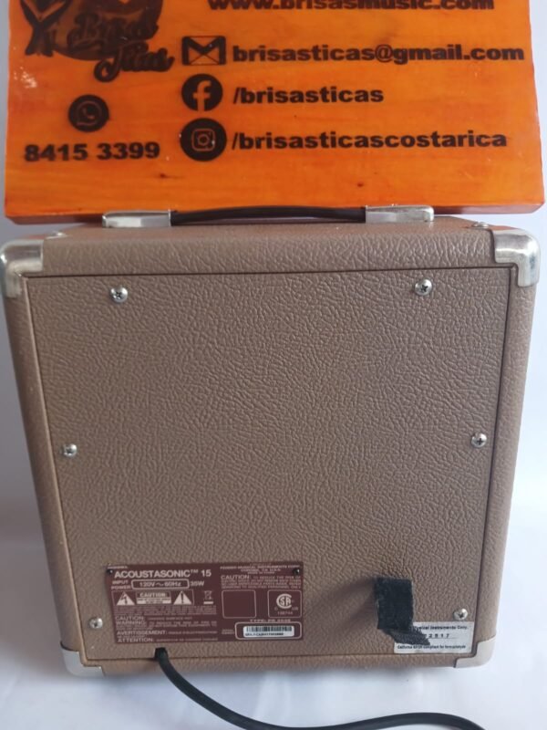 Amplificador usado Fender Acoustasonic 15 beige - Image 6