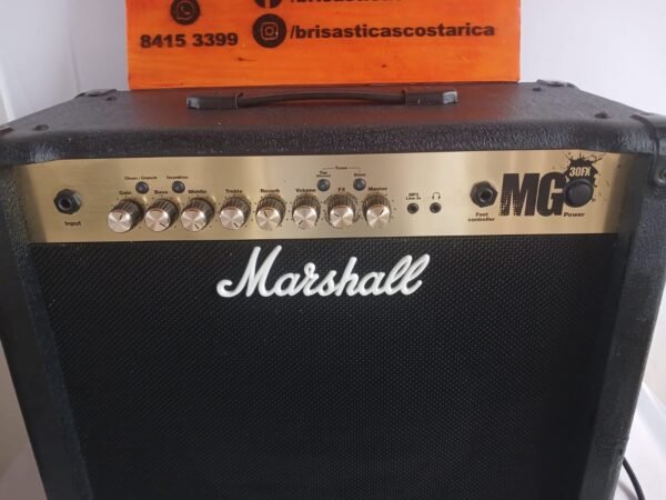 Amplificador MARSHALL 30w  1×10″  con Efectos Modelo: MG30 FX - Image 11