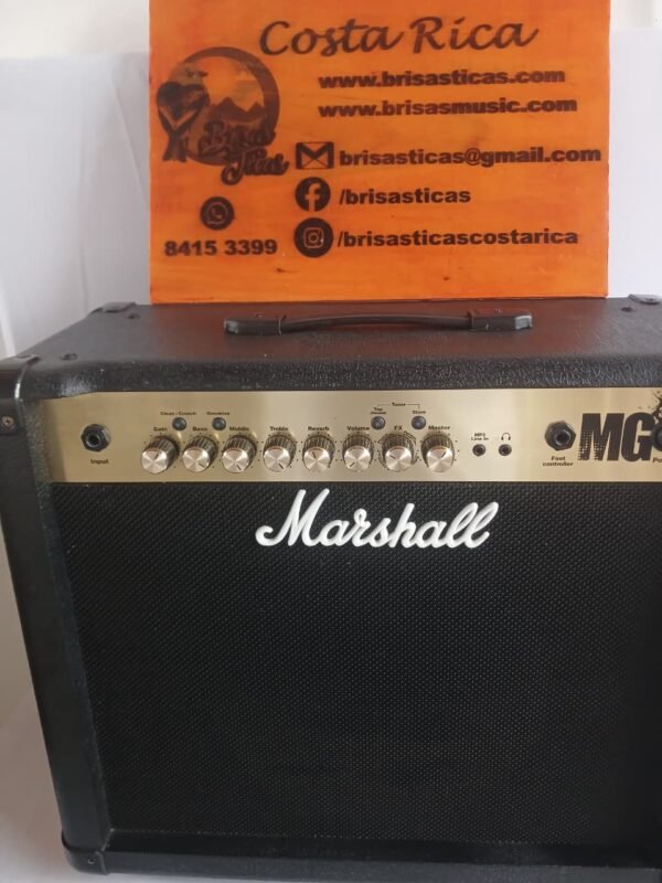 Amplificador MARSHALL 30w  1×10″  con Efectos Modelo: MG30 FX