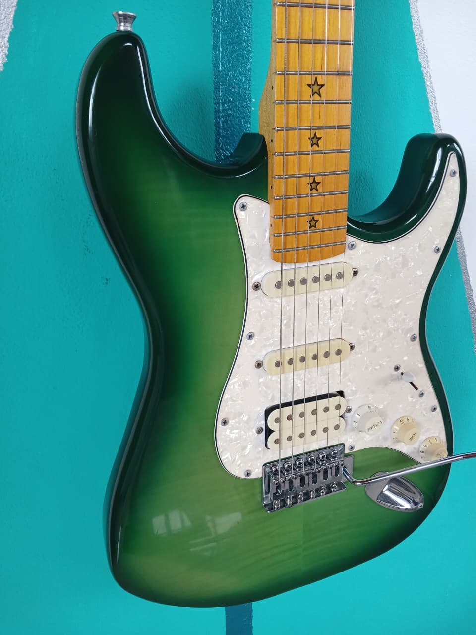 Guitarra electrica Stratocastet Holmer Estilo…