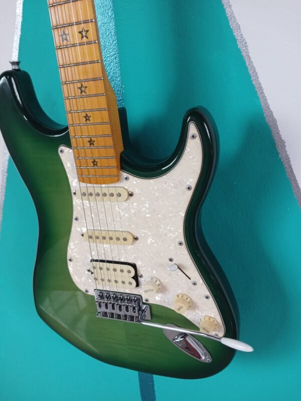 Guitarra electrica Stratocastet Holmer Estilo Richie Sambora, guitarrista de Bon jovi - Image 9