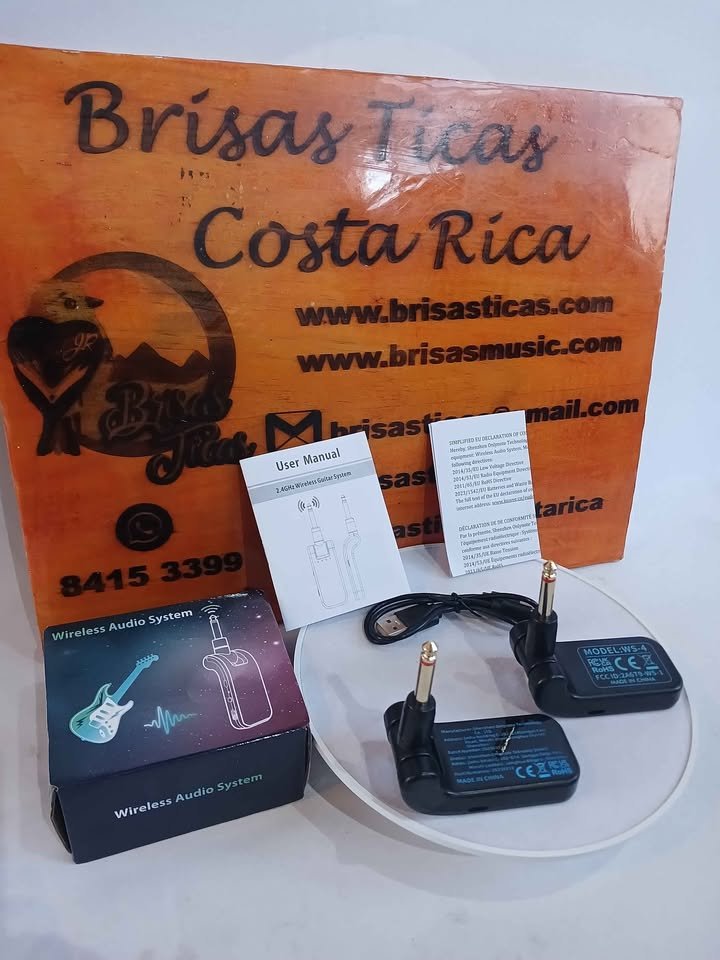 Conector inalambrico para guitarra, bajo, parlante , teclado, organeta/alcanc 20 mts a 40 mts nuevo! - Image 5